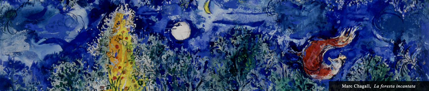 La foresta incantata, Marc Chagall - Psicoanalisi, psicologo Milano Pavia