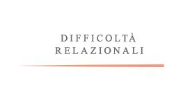 Difficolt relazionali